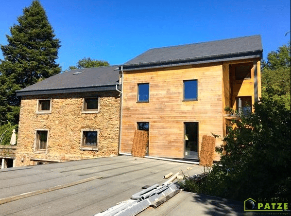Extension maison à ossature bois