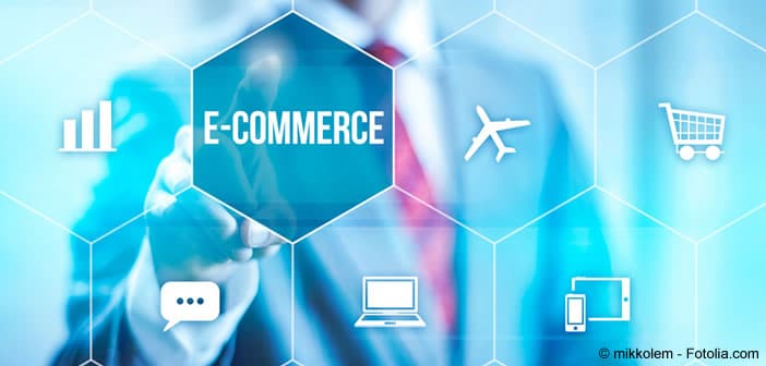 Le commerce en ligne, une montée en flèche  C mon web