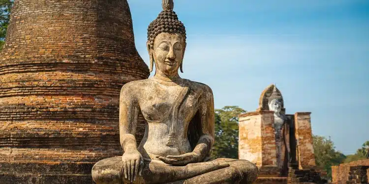 buddha, statue, thailand