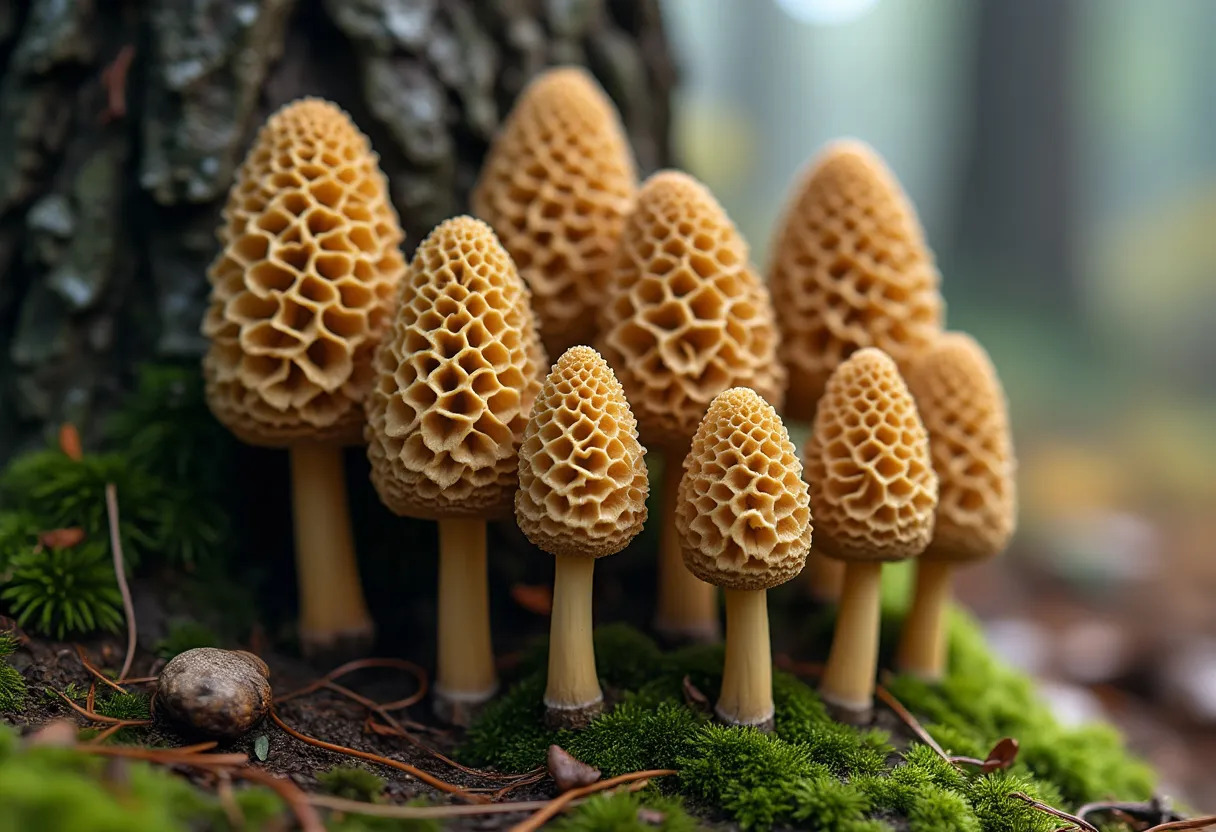 forêt champignon