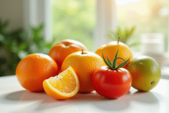 Assortiment de fruits tropicaux frais pour article
