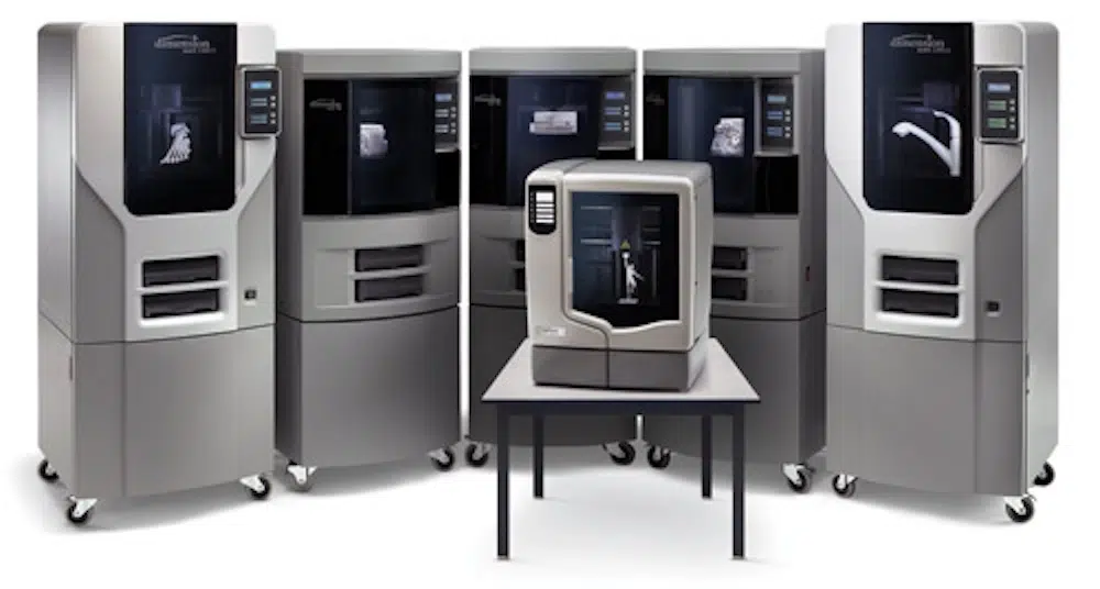 Parc d'imprimantes 3D Stratasys